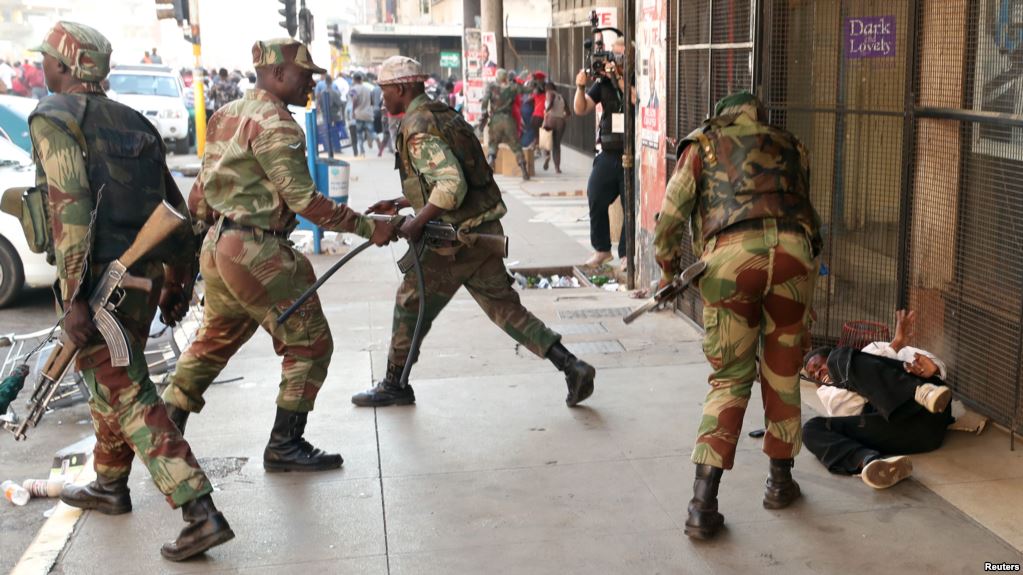 The Army work for the State - ZANU PF - not the people