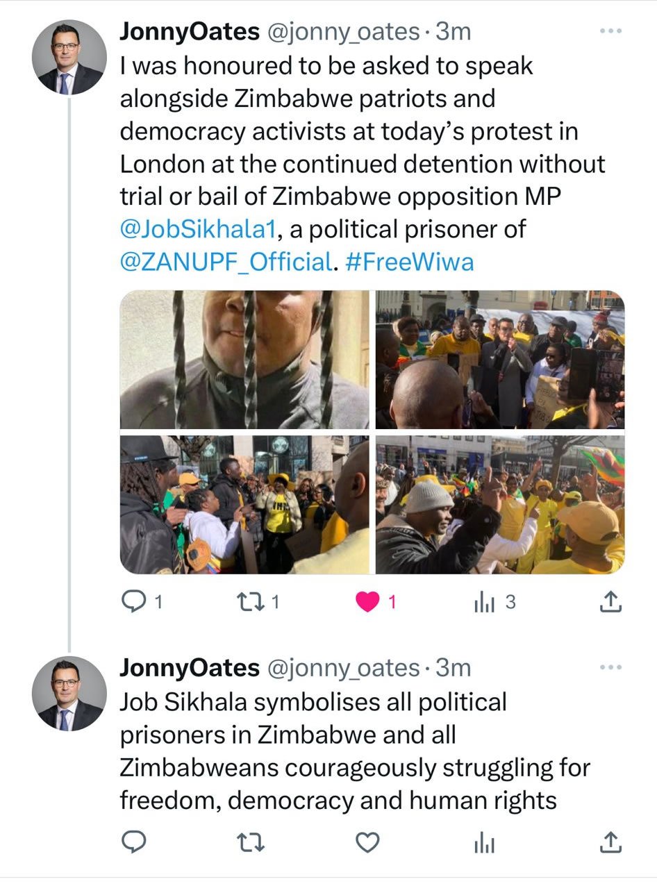 Twitter Lord Oates Comment